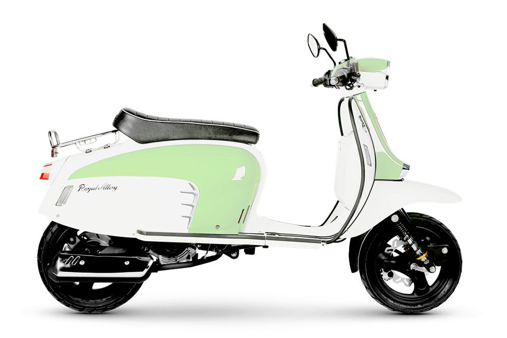 Royal Alloy GT125 2024 - Green/White