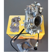 Mikuni 48-2P Polished Finish, Jets &amp; Mounting Flange EVO;UTION (SPORTY,BIG TWINS,)IRON HEAD SPORTY,PANHEAD,SHOVELHEAD,TM48.TWINCAM