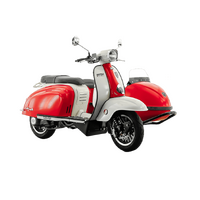 Royal Alloy TG125LC Sidecar Edition 2024 - Red/Ivory